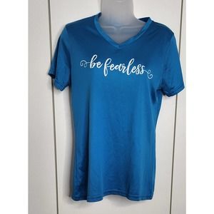 AUGUSTA WOMEN'S BLUE GOLF TOURNAMENT SHIRT Size M